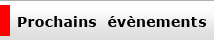 Box Prochain événement